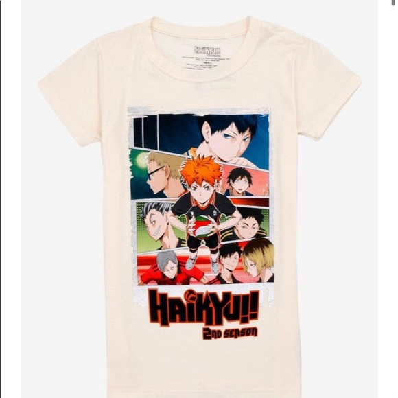 Hot Topic | Tops | Haikyuu Shirt | Poshmark